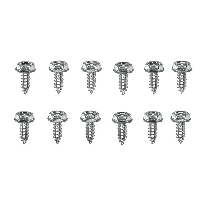 1967-69  Camaro/Firebird Lower Windshield Clip &amp; Stop Screw Kit, 12-Piece