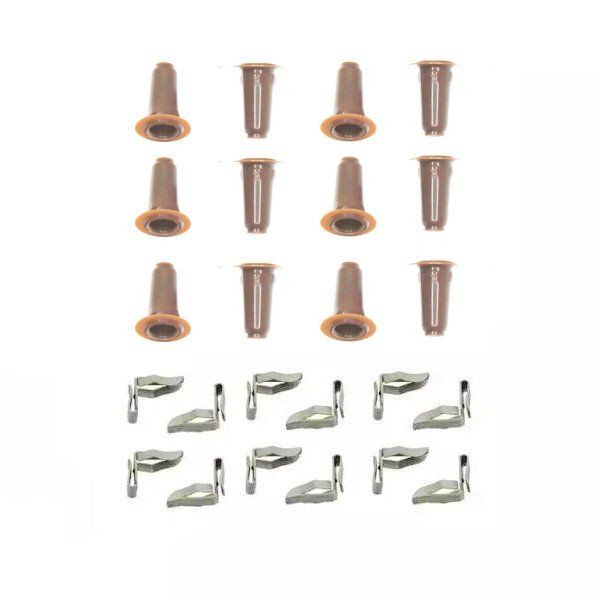 1967-81 GM Door Panel Plug &amp; Clip Set - 24-pc