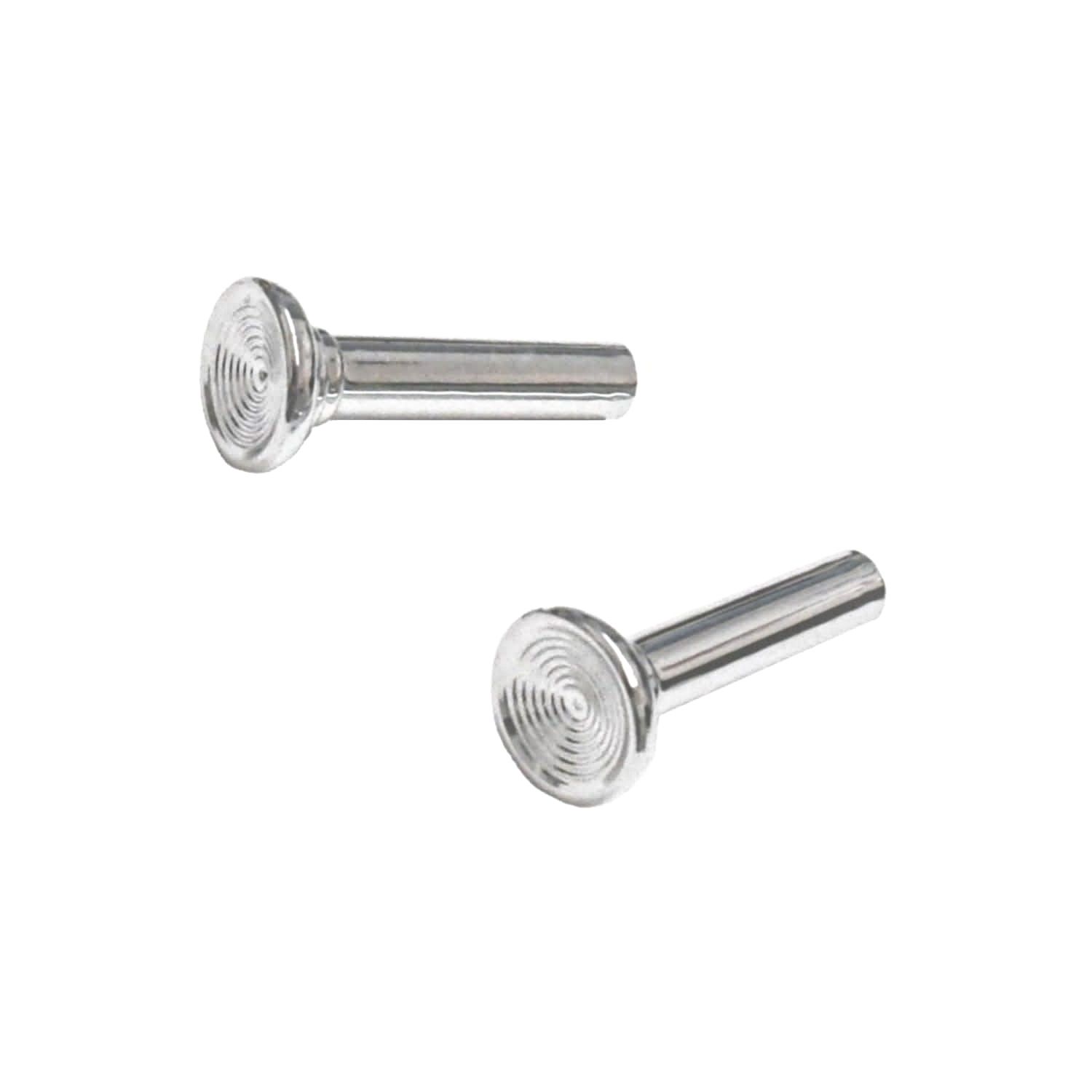 1967 Camaro / Chevelle Firebird Door Lock Knobs - Chrome