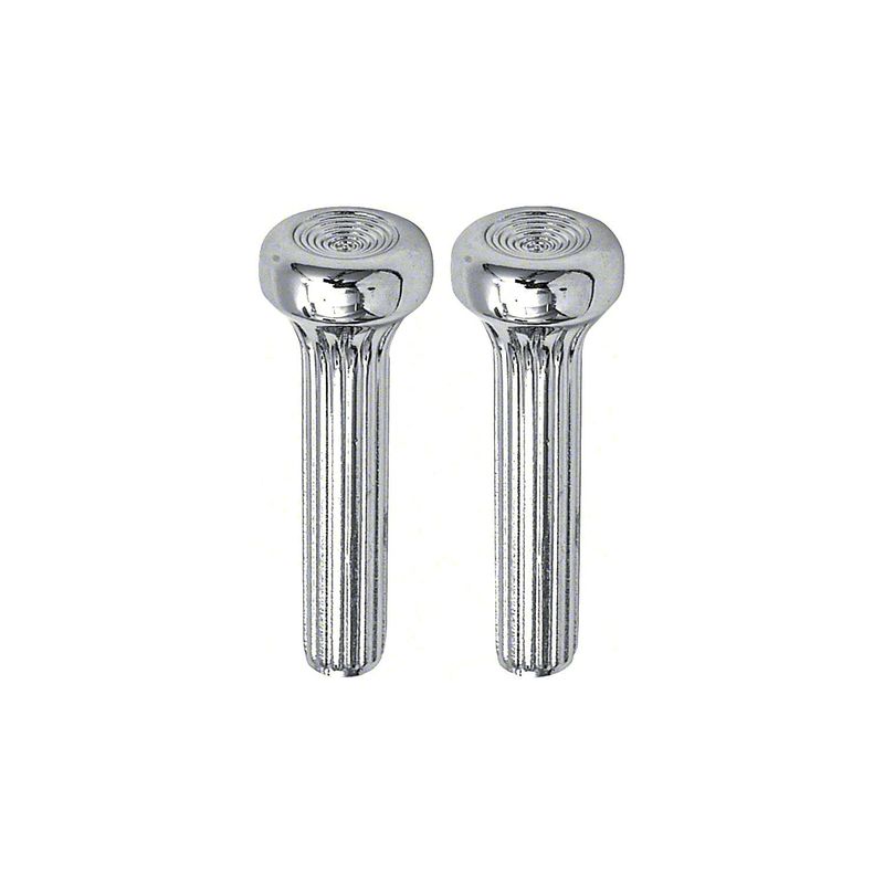1968 -70 Camaro /Firebird/ Chevelle/Nova Door Lock Knobs - Chrome