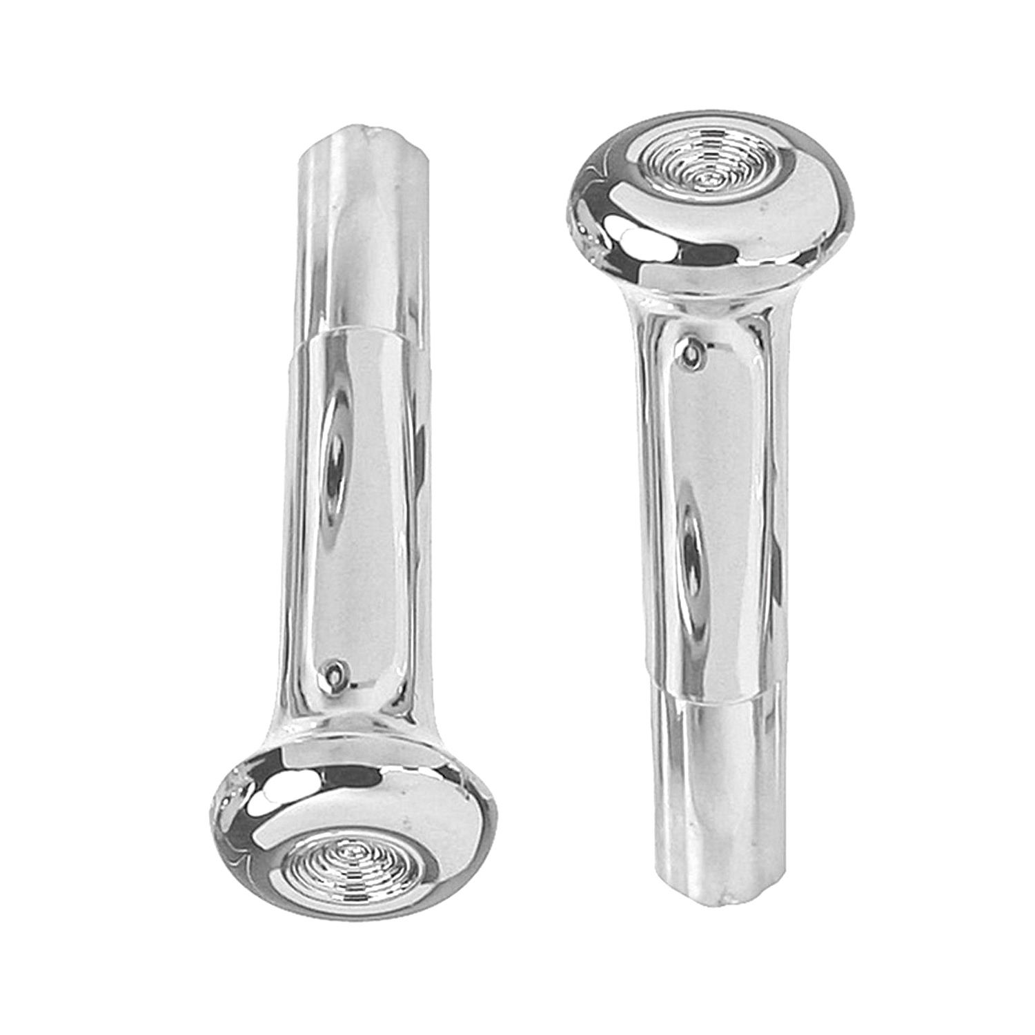1970-81 Camaro/Firebird/Chevelle/Nova Door Lock Knobs - Chrome Pair