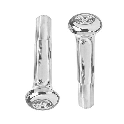 1970-81 Camaro/Firebird/Chevelle/Nova Door Lock Knobs - Chrome Pair