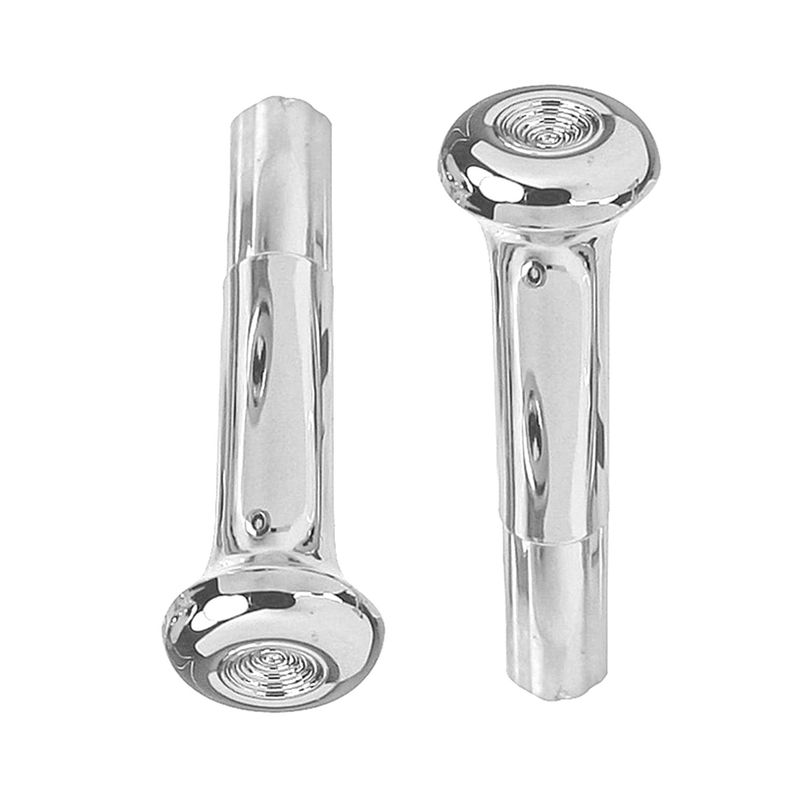 1970-81 Camaro/Firebird/Chevelle/Nova Door Lock Knobs - Chrome Pair