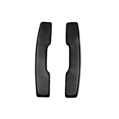 1967 Camaro Firebird, 65-67 Chevy II Nova Standard Vinyl Wrapped Arm Rest Pads Pair Black