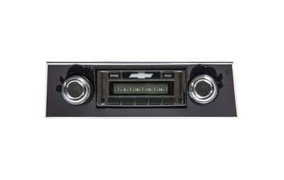 1967-68 Camaro Black Face AM/FM Radio,  USA230 - Custom Audio Sound
