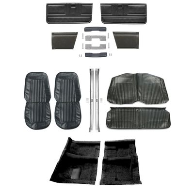 1967 Camaro Convertible Standard Interior Kit -Black