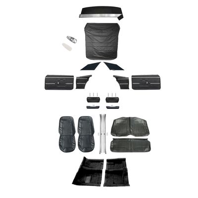 1968 Camaro Coupe Standard Interior Kit -Black