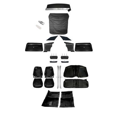 1969 Camaro Coupe Standard Interior Kit - Black