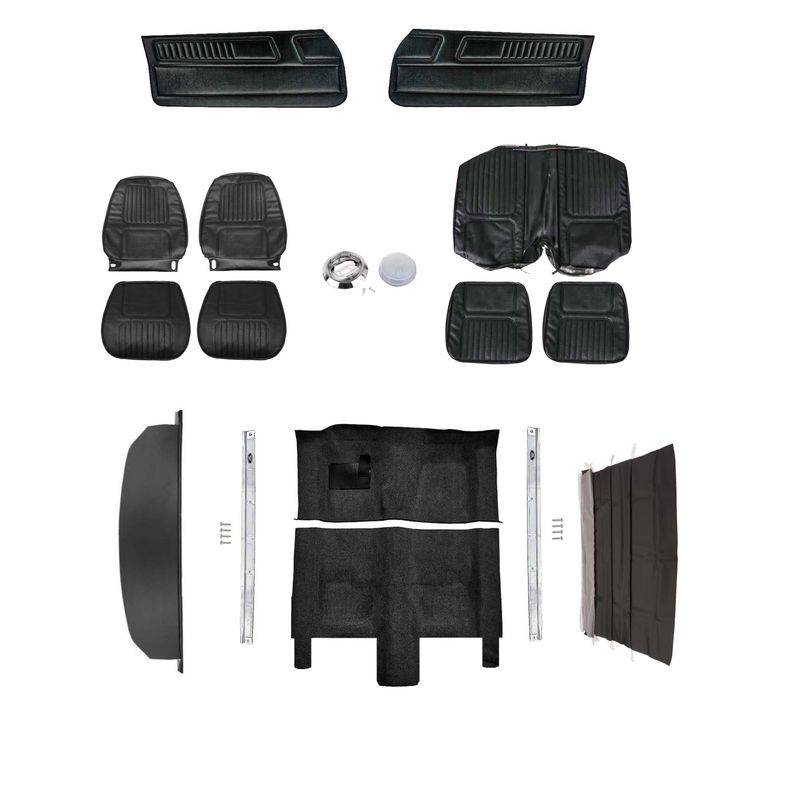 1970 Camaro Standard Interior Kit - Black