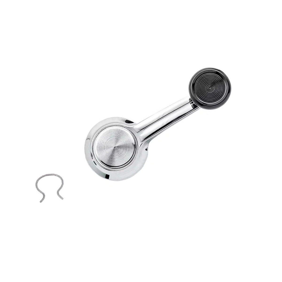 1967 -81 GM Window Crank Handle w/Clip - Black