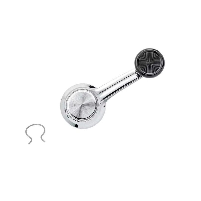 1967 -81 GM Window Crank Handle w/Clip - Black