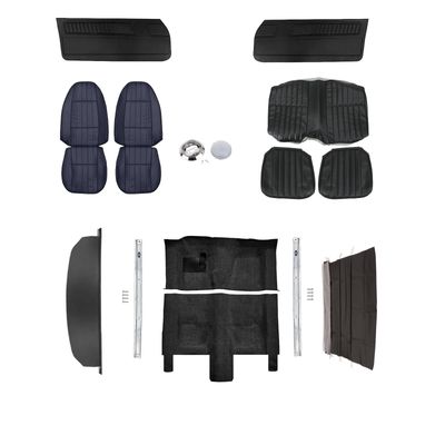 1971 Camaro Standard Interior Kit - Black