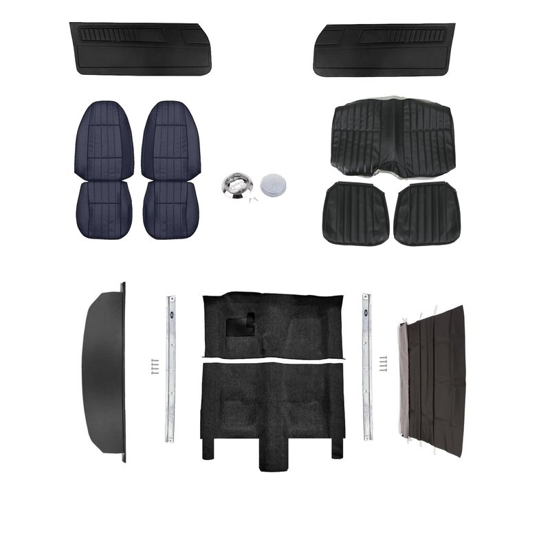 1971 Camaro Standard Interior Kit - Black