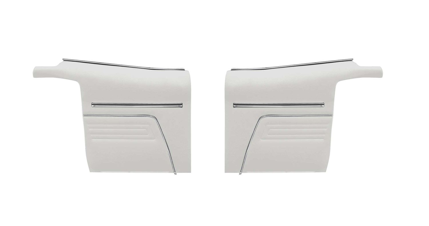 1969 Camaro Convertible Standard Pre-Assembly Rear Panels - Pair -White