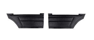 1967 Camaro Firebird Coupe Deluxe Rear Side Panels -Pair - Black