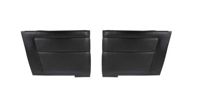 1967 Camaro Firebird Convertible Deluxe Rear Side Panels -Pair - Black