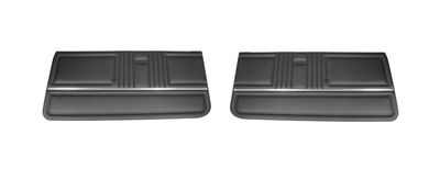 1967 Camaro Firebird Standard Pre-Assembled Front Door Panel - Pair - Black