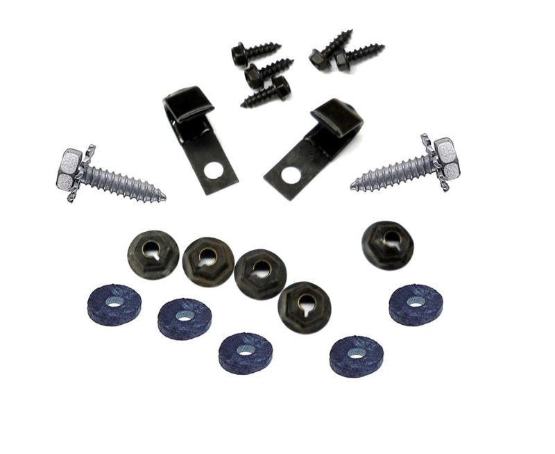 1967-81 GM Heater Box &amp; Blower Motor Mounting Hardware 19-Pc Kit