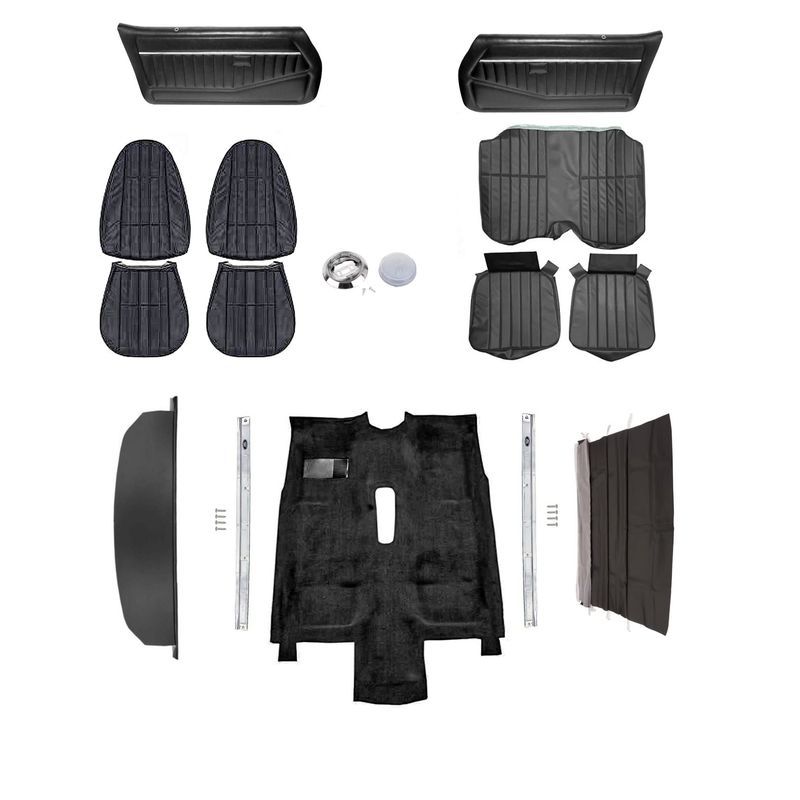 1979 Camaro Standard Interior Kit - Black