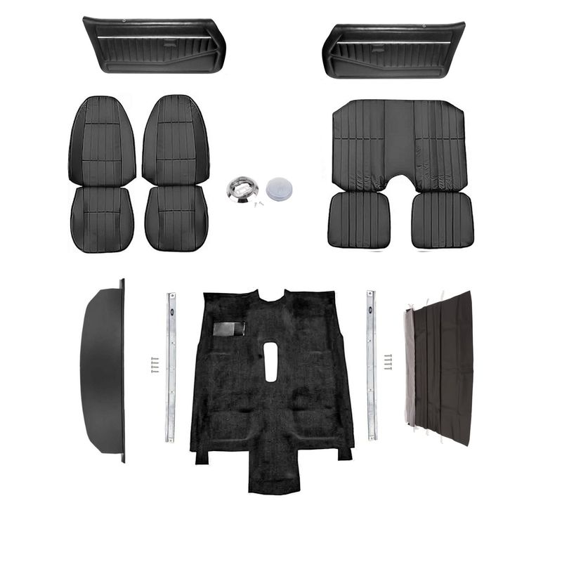 1978 Camaro Standard Interior Kit - Black