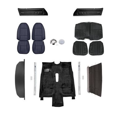 1976 Camaro Standard Interior Kit - Black