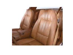 1977-78 Camaro Standard Front Bucket Seats &amp; Rear Seat Covers - Camel