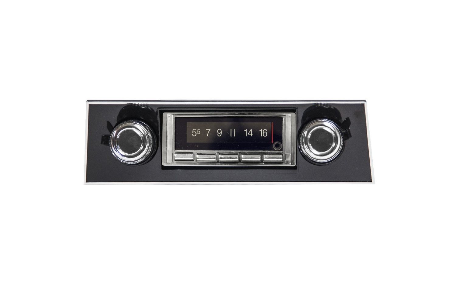 1967-68  Camaro Black Face AM/FM, Bluetooth Radio, USA740 - Custom Audio Sound