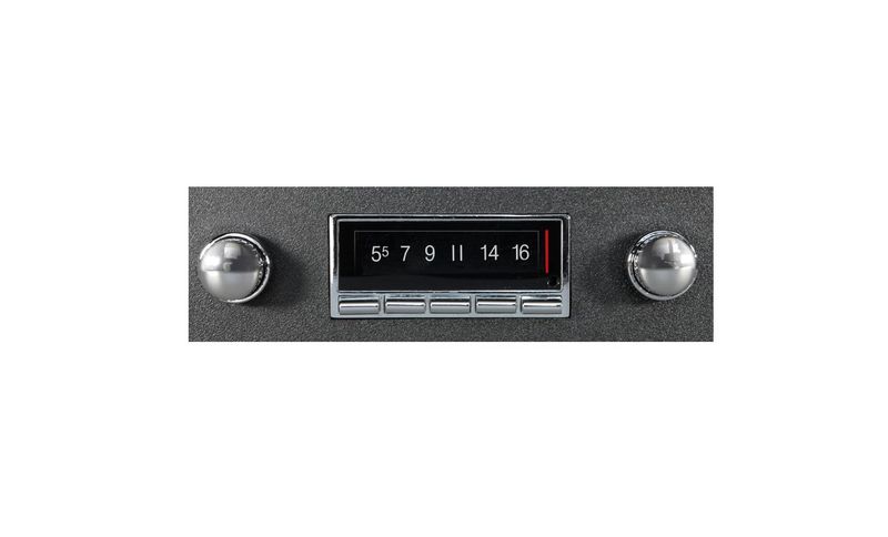1968 Chevelle AM/FM, Bluetooth Radio, USA740 - Custom Audio Sound