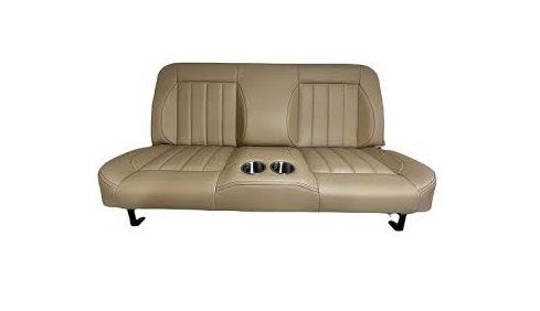 Distinctive Industries CTX60 Custom Seat w/ Mounting Bracket, 1960-87 Chevy GMC Truck - Vertical Inserts