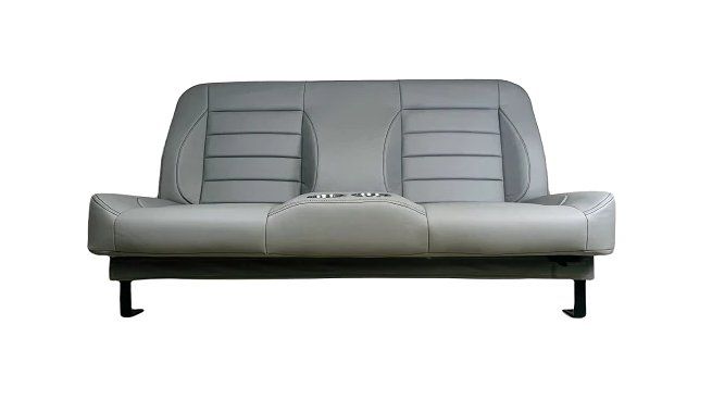 Distinctive Industries CTX60 Custom Seat w/ Mounting Bracket, 1960-87 Chevy GMC Truck - Horizontal Inserts