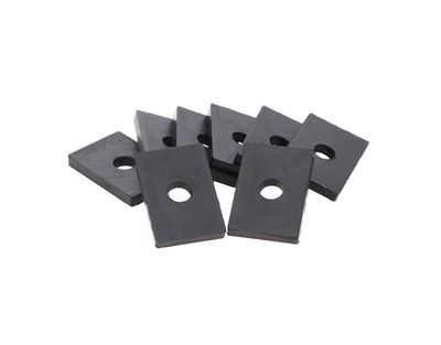 1954-87 Chevy GMC Short Bed Pickup Truck Bed Mount Pads - 8 pc Set