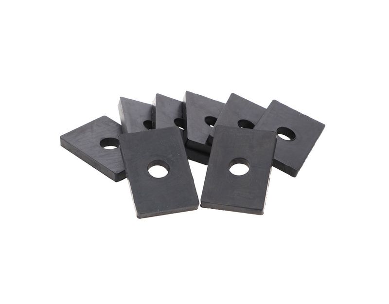 1954-87 Chevy GMC Short Bed Pickup Truck Bed Mount Pads - 8 pc Set