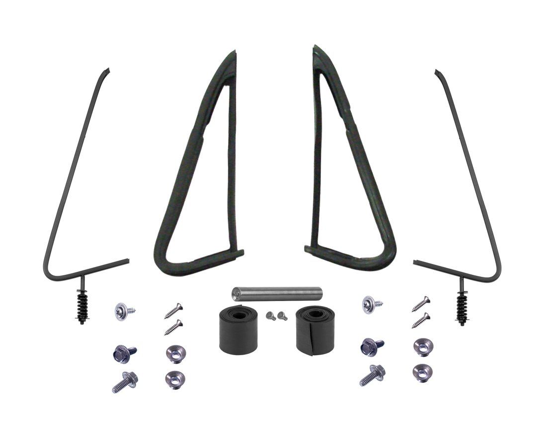 1981-87 Chevy GMC Truck Vent Glass Rebuild Kit w/ 1-Piece Gasket