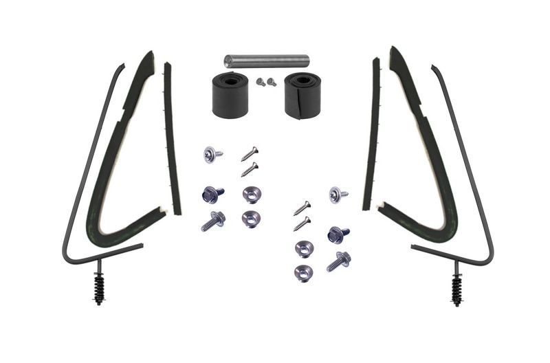 1981-87 Chevy GMC Truck Vent Glass Rebuild Kit w/ 2-Piece Gasket