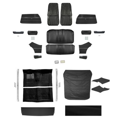 1968 Chevelle Coupe Bucket Interior Kit