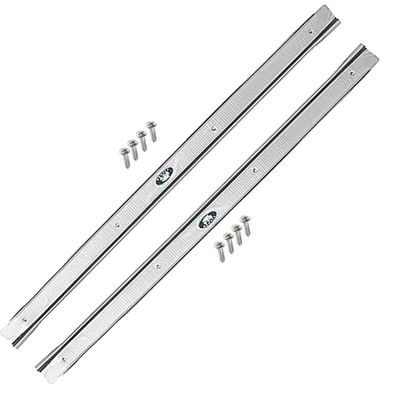 1964-67 Chevelle Carpet Sill Plates - Pair w/ Screws