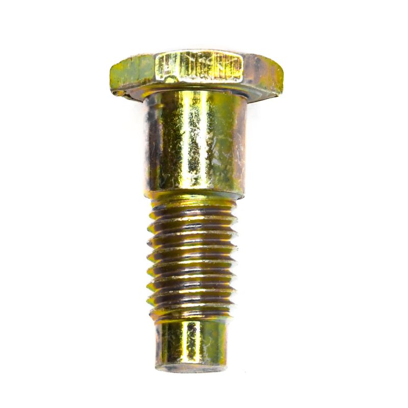 67-81 GM Seat Belt Bolt w/Shoulder Gold Cad Plated 1-1/2&quot;