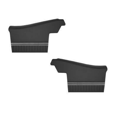 1970-72 Chevelle Convertible Rear Pre-Assembled Seat Side Panels Pair