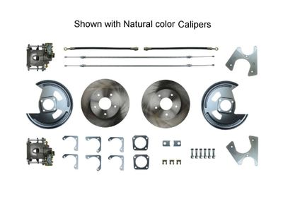 1967 Camaro Firebird Rear Disc Brake Kit w/o Staggered Shocks