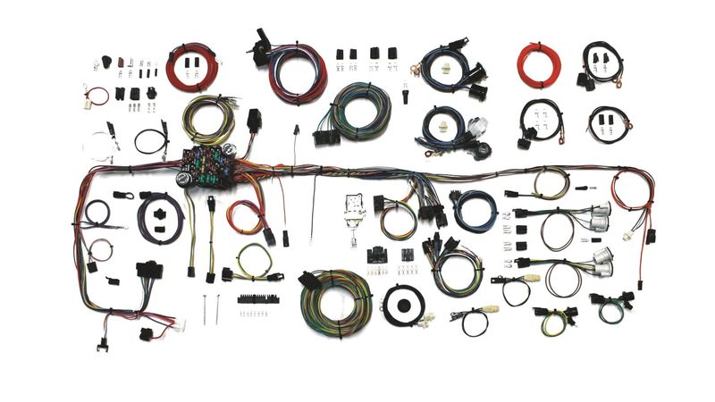 1983-87 Chevy Truck C/K 10 Updated Complete Wiring Harness - American Autowire