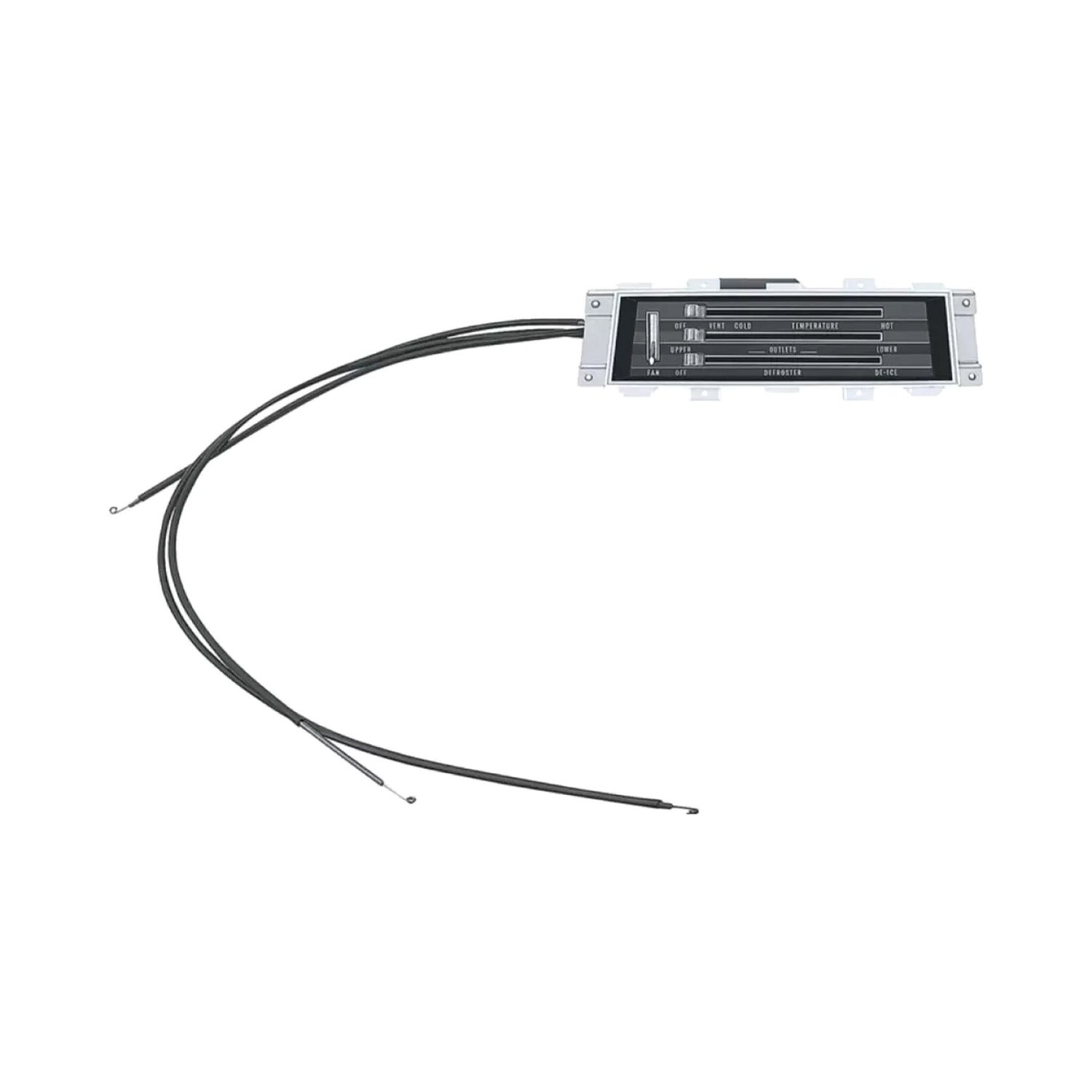 1967 Camaro Firebird AC Heater Controller w/ Cables