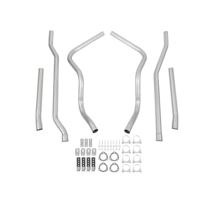 1973-1974 Chevrolet/GMC C/K 10 Truck Hooker Header Back 2.25-inch Aluminized Exhaust Kit
