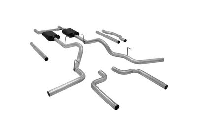 1973-1974 Chevrolet/GMC C/K 10 Truck Flow Master Cross-Member Back 2.5 inch Exhaust Kit