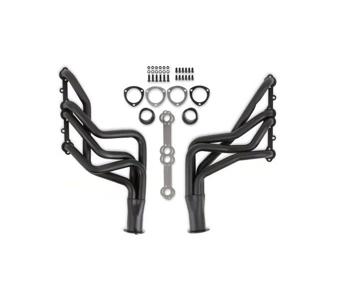 1967-74 Camaro Firebird 1964-72 Chevelle 1968-74 Nova Flowtech Long Tube 3&quot; Headers Black