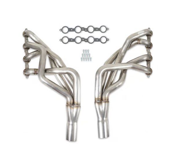 1967-69 Camaro Firebird 1968-74 Nova Hooker Blackheart LS Swap 3&quot; Long Tube Headers Stainless
