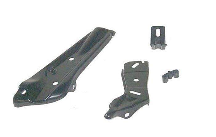 1971-72 Chevelle Front Bumper Brackets  RH 4-Piece Kit