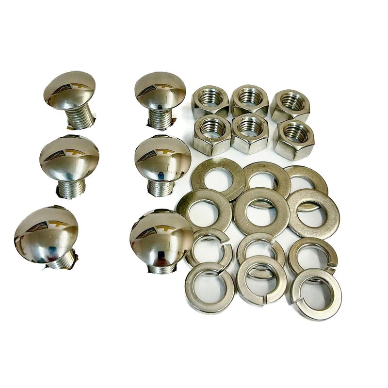 Stainless Steel Bumper Bolts,  Front  1973-80  Chevy GMC Blazer Truck C/K 10
