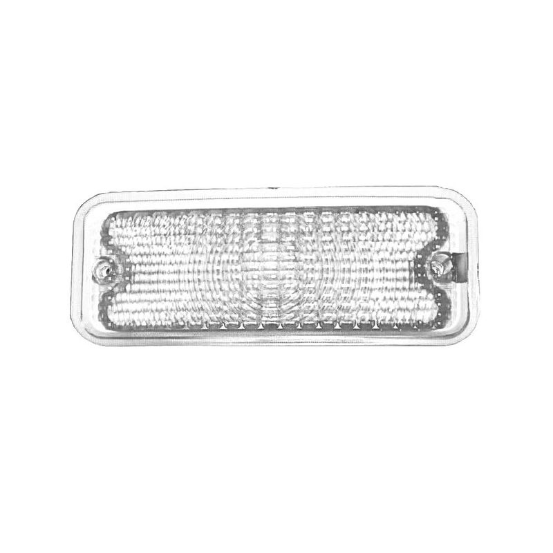 (RH) Clear Park Light w/ Body Side Trim 1975-80 Chevy GMC Truck C/K 10