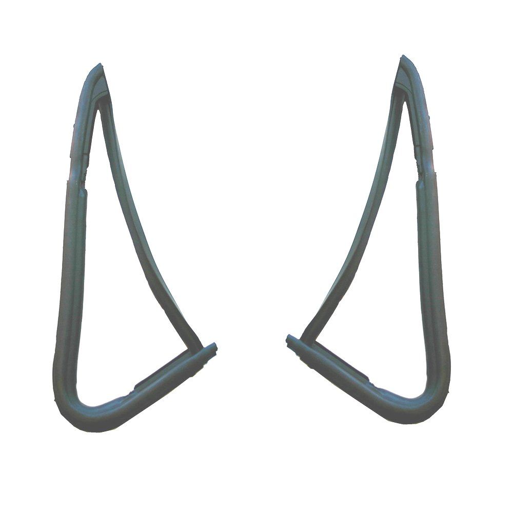 Door Vent Glass 1-Piece Rubber Seal Kit 1981-87 Chevy Truck, C/K 10 - Pair