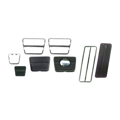 1969-71 GM Manual Trans w/Disc Pedal Pads with Trim